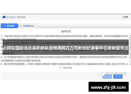 迈阿密国际违反美职联薪资帽遭两百万罚款创纪录事件引发联盟关注